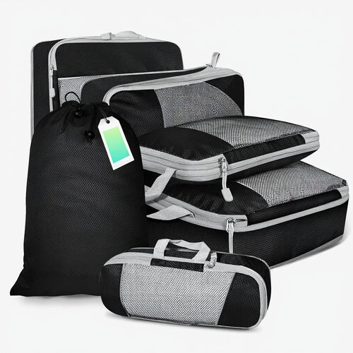 Cubes de compression voyage (set 6 pièces) - Gagnez 30% de Place