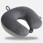 Coussin tour de cou microbilles gris