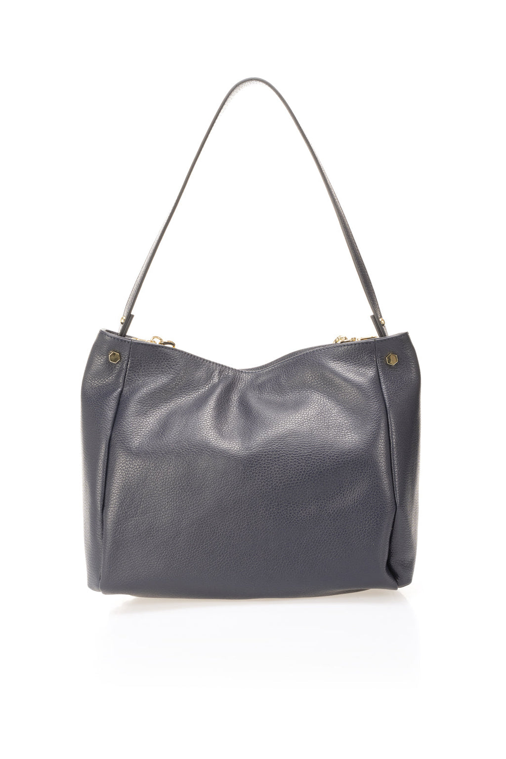 Sac à main cuir femme porté épaule, format cabine - L'Adriatique