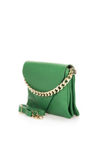 Sac bandoulière cuir femme rabat aimanté, avion - La Messine