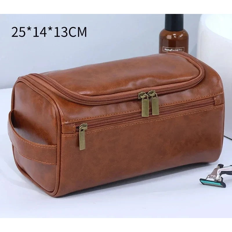 Trousse de toilette homme cuir - Kit Dopp