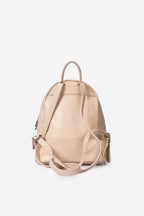 Sac à dos La Positano - cuir, Made in Italy - Rose poudré