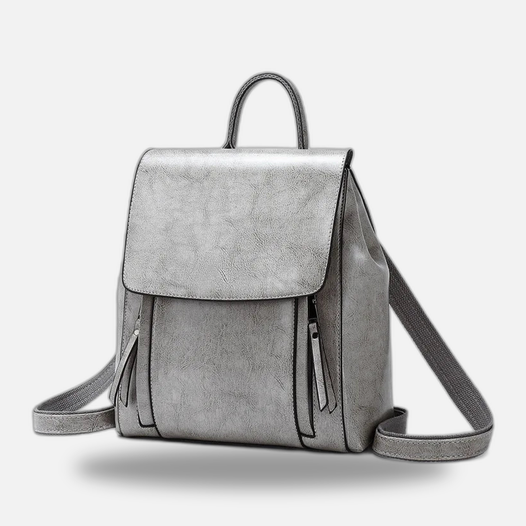 Sac a dos femme cuir veritable convertible bandouliere