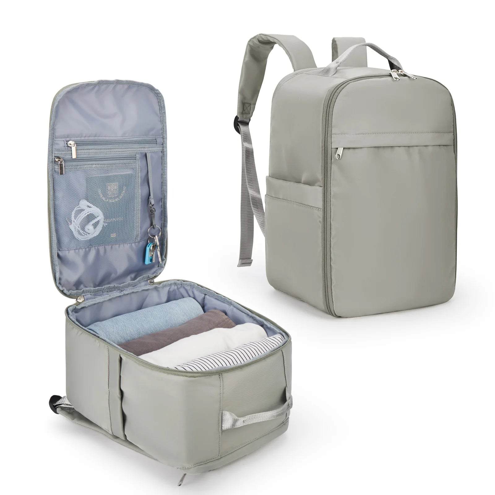 Sac à dos cabine 45x36x20 easyJet & 40x20x25 Ryanair - Compartiment PC