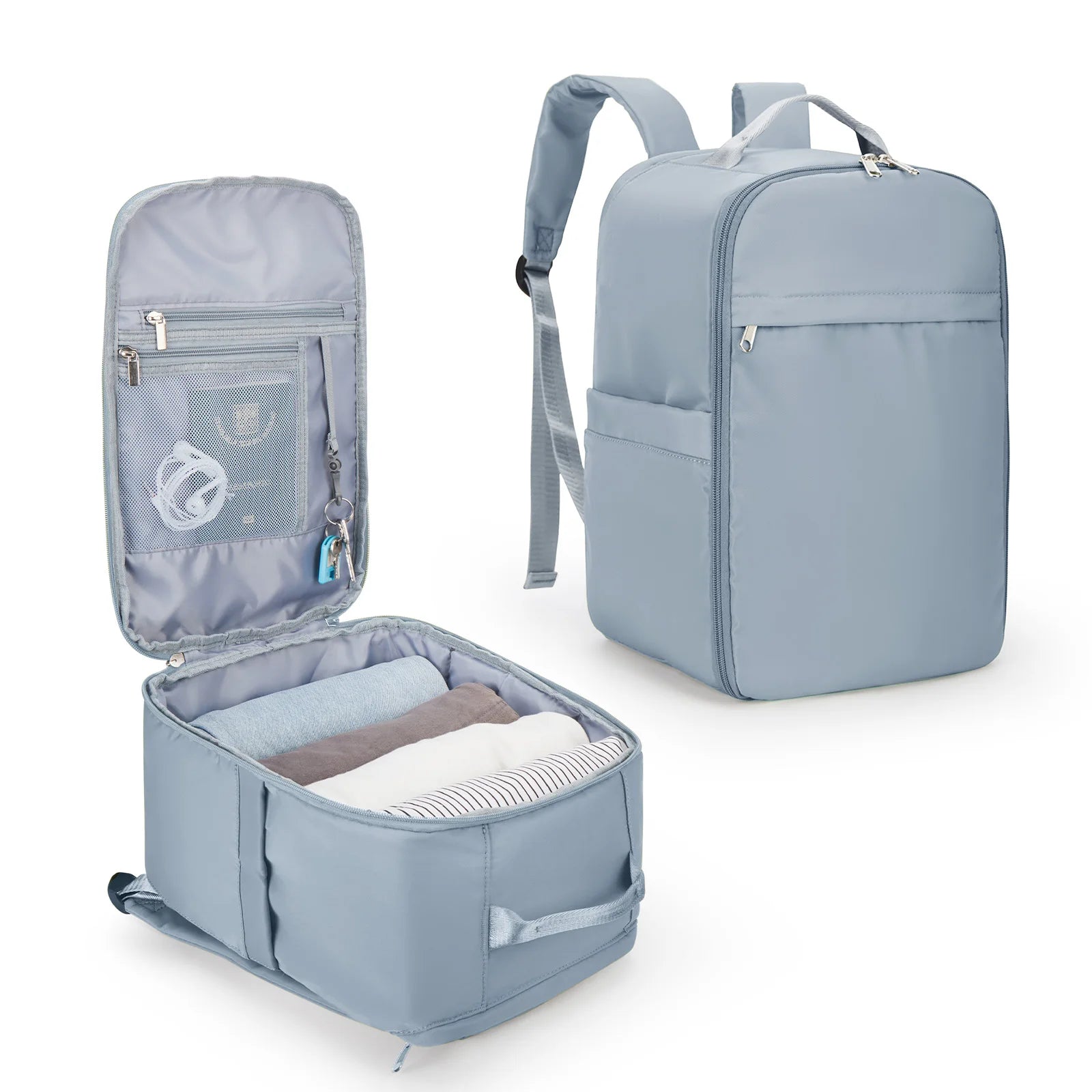 Sac à dos cabine 45x36x20 easyJet & 40x20x25 Ryanair - Compartiment PC