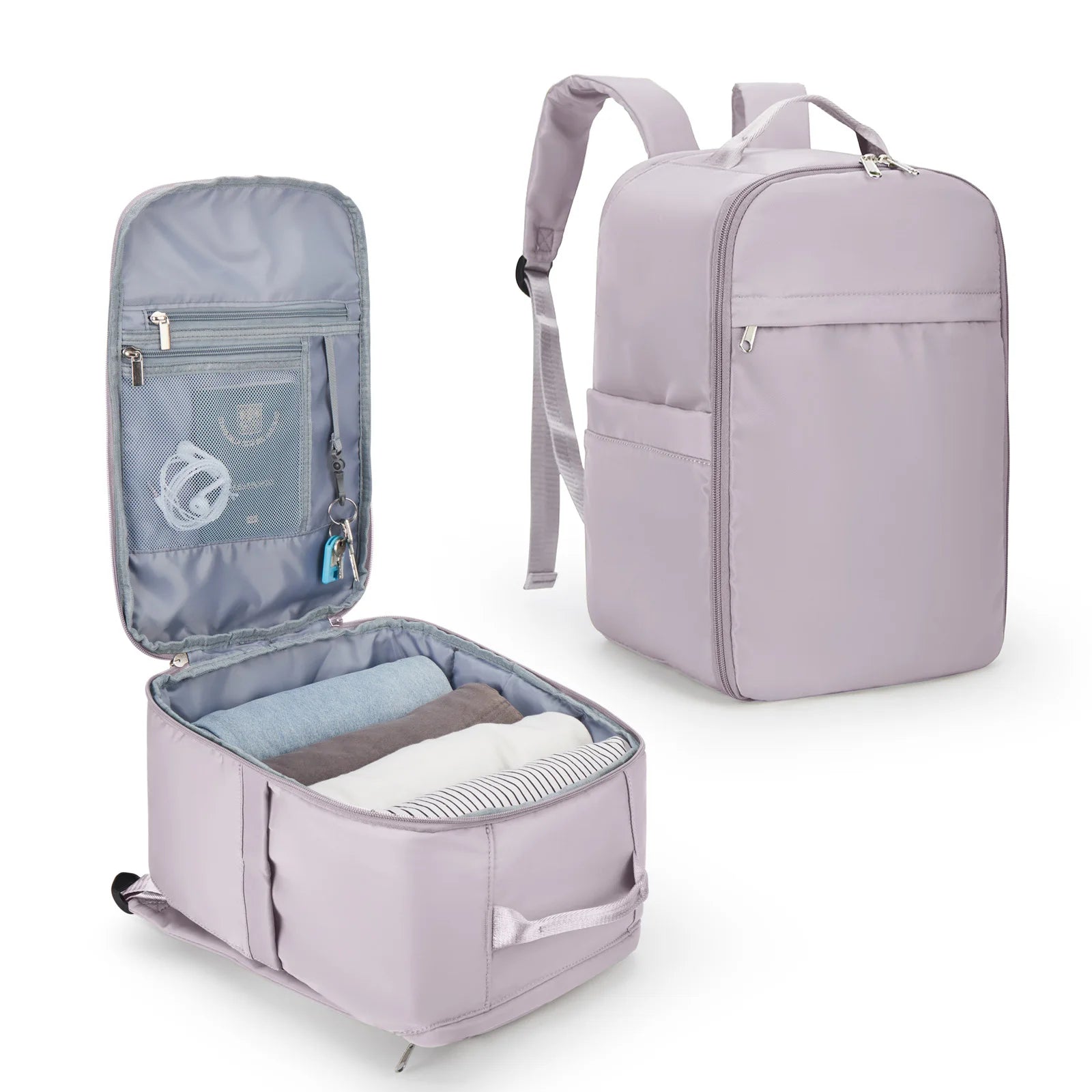 Sac à dos cabine 45x36x20 easyJet & 40x20x25 Ryanair - Compartiment PC