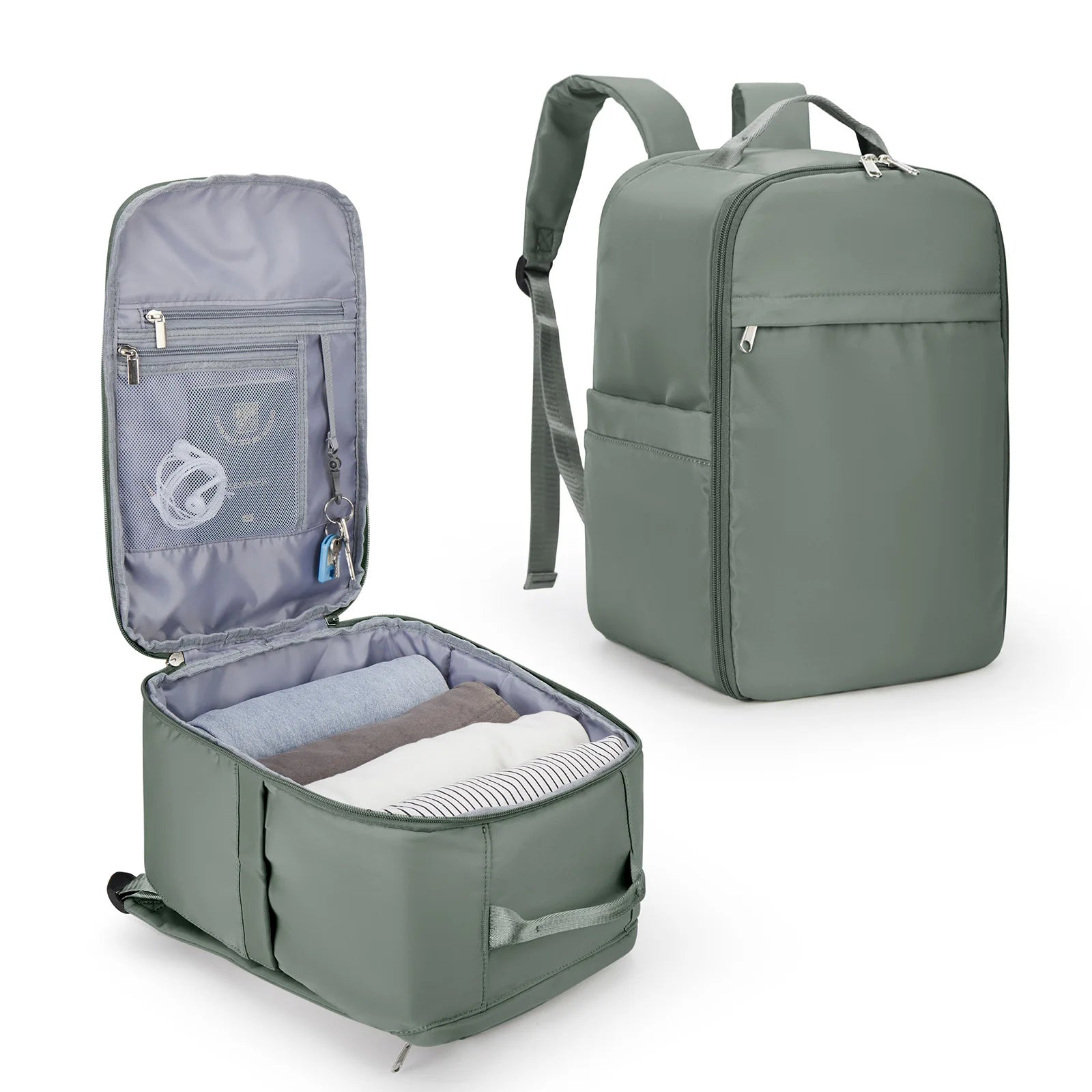 Sac à dos cabine 45x36x20 easyJet & 40x20x25 Ryanair - Compartiment PC