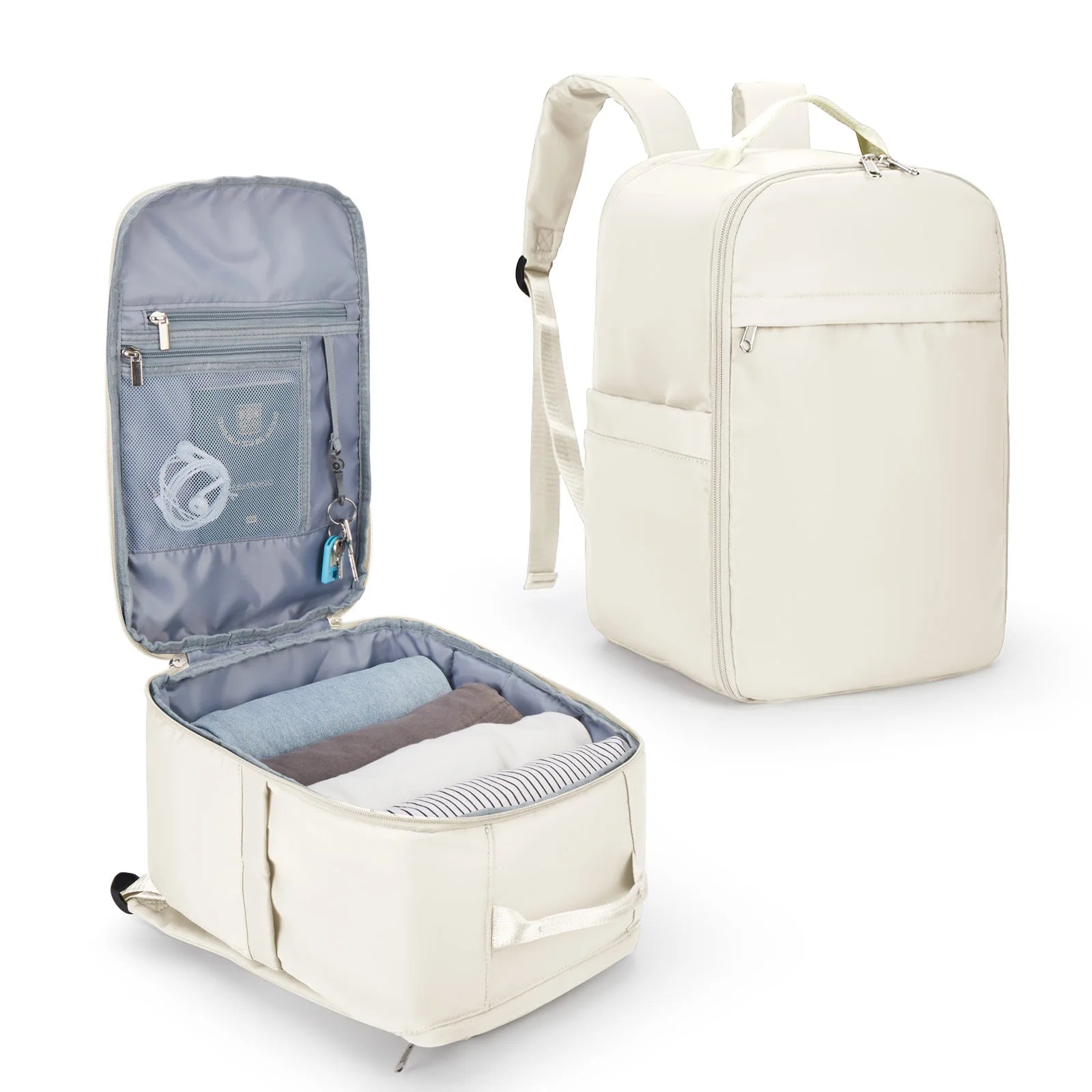 Sac à dos cabine 45x36x20 easyJet & 40x20x25 Ryanair - Compartiment PC