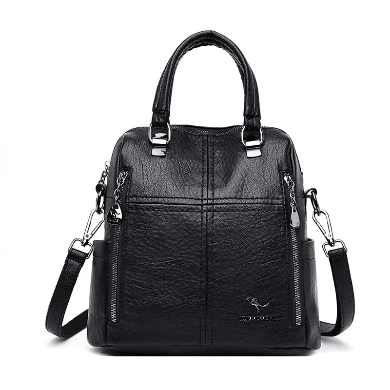 Sac à dos La Citadine - cuir souple