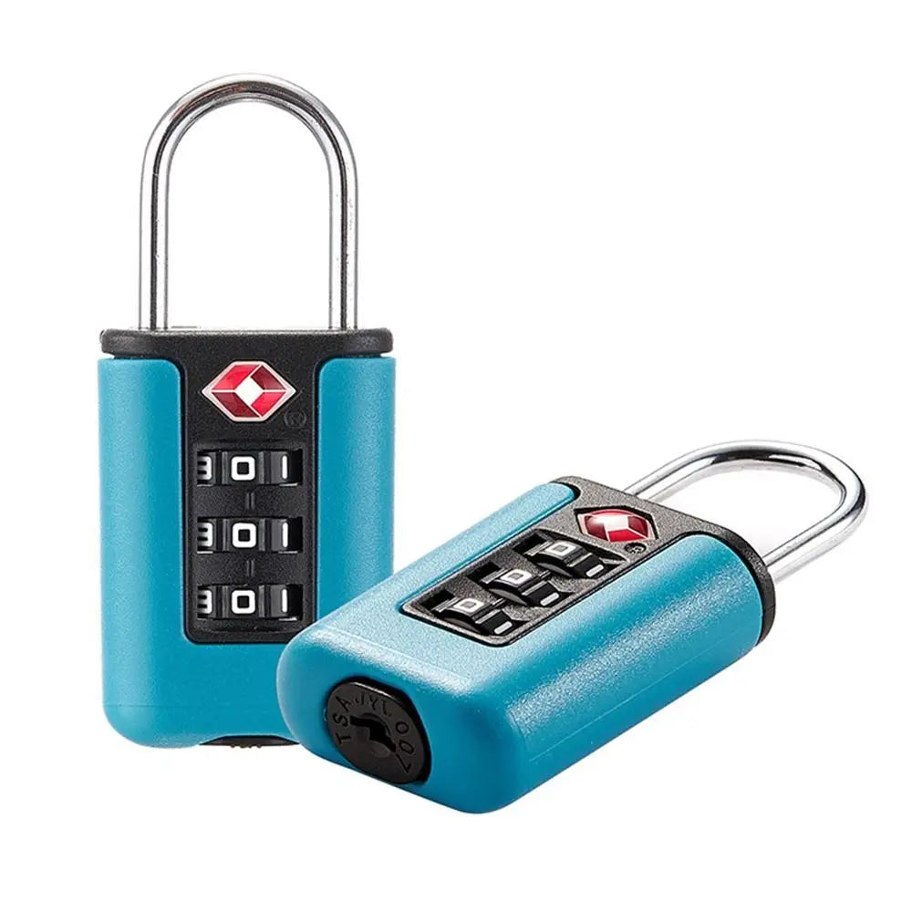 Cadenas TSA à code - détail serrure TSA