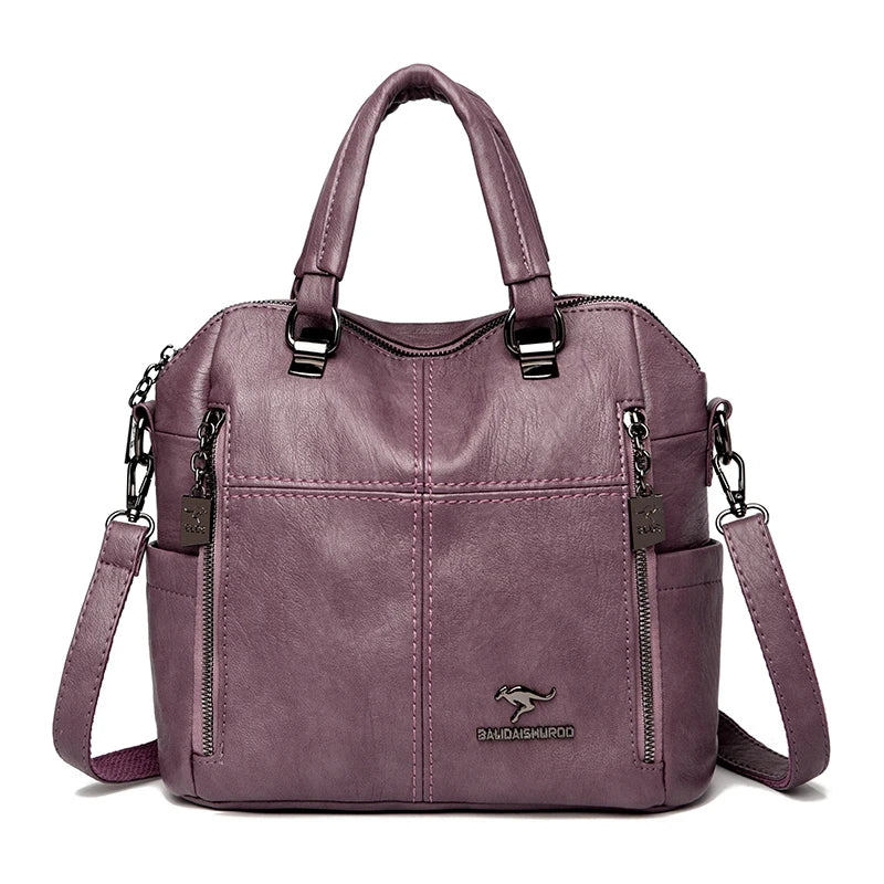 Sac à dos La Citadine - cuir souple