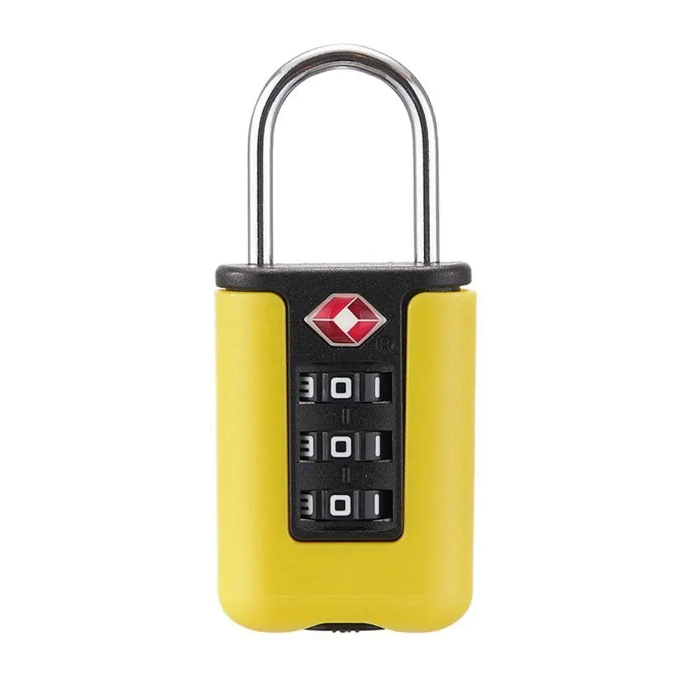 Cadenas TSA à code - Jaune