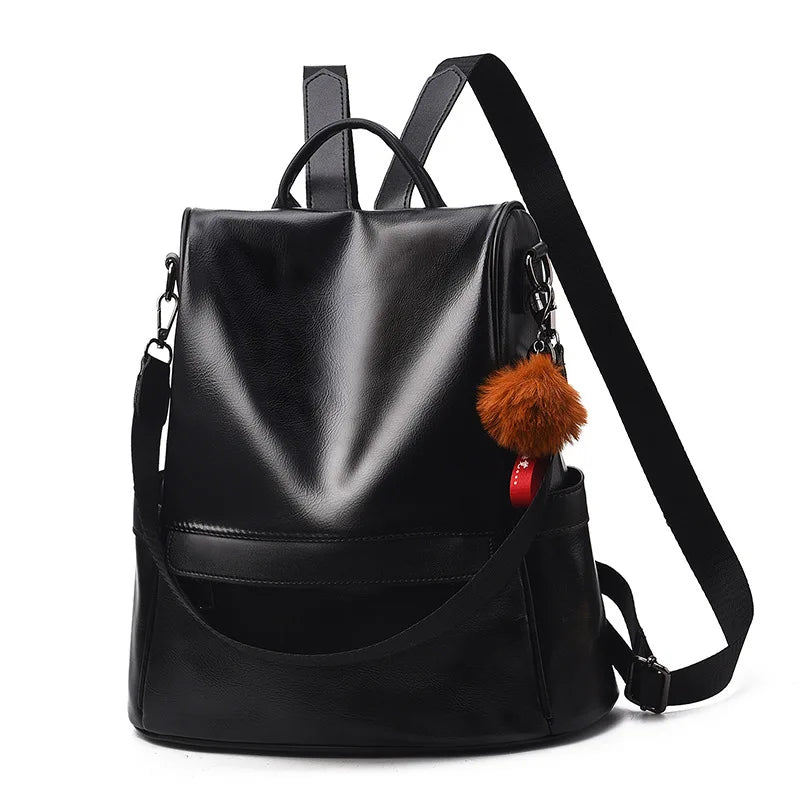 Sac a dos femme vintage - Cuir souple, esprit retro