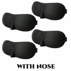 Masque de nuit 3D - lot de 4 masques