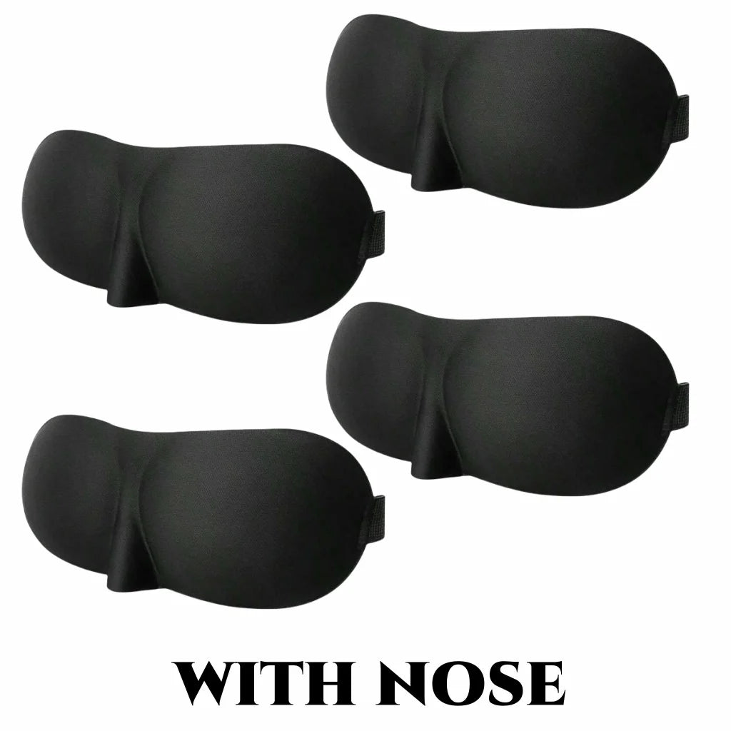 Masque de nuit 3D - lot de 4 masques