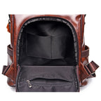 Sac a dos femme vintage - Cuir souple, esprit retro