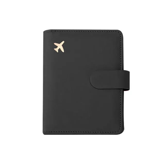 Protège-passeport anti-RFID - Noir