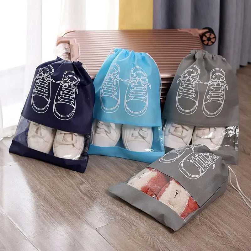 Sacs à chaussures de voyage (lot de 5) - Imperméables & Pliables