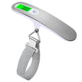 Pèse-bagage électronique 50 kg - Sangle - Blanc