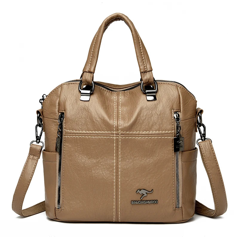 Sac à dos La Citadine - cuir souple