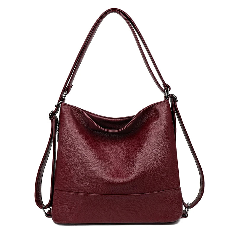 Sac a dos femme cuir grande capacite