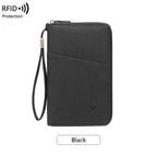 Portefeuille passeport famille RFID - Organiseur documents