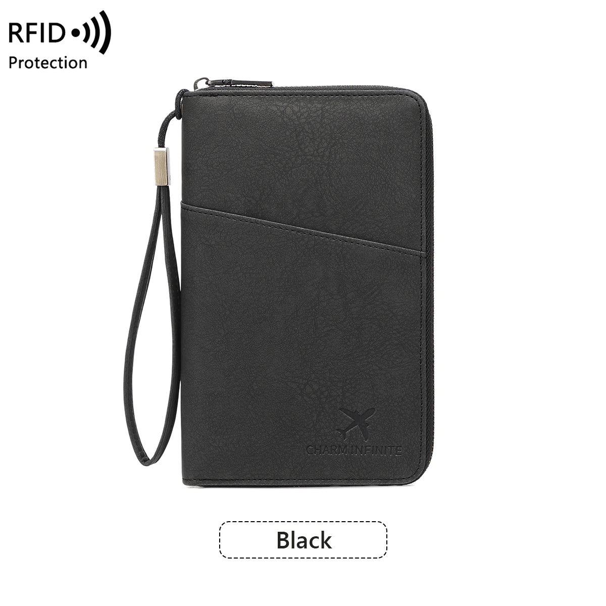 Portefeuille passeport famille RFID - Organiseur documents