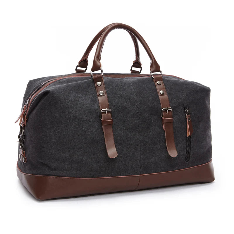 Sac de voyage L'Authentique - toile et cuir