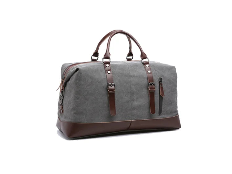 Sac de voyage L'Authentique - toile et cuir