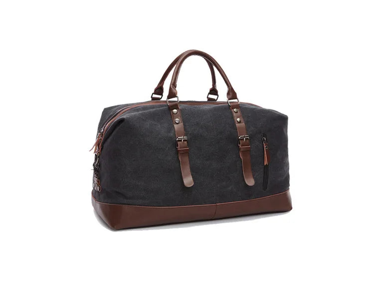 Sac de voyage L'Authentique - toile et cuir
