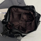 Sac epaule femme retro spacieux - Cuir souple
