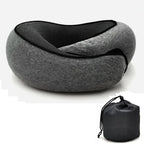 Coussin tour de cou mémoire de forme - Format compact