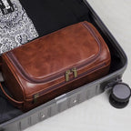 Trousse de toilette homme cuir - Kit Dopp