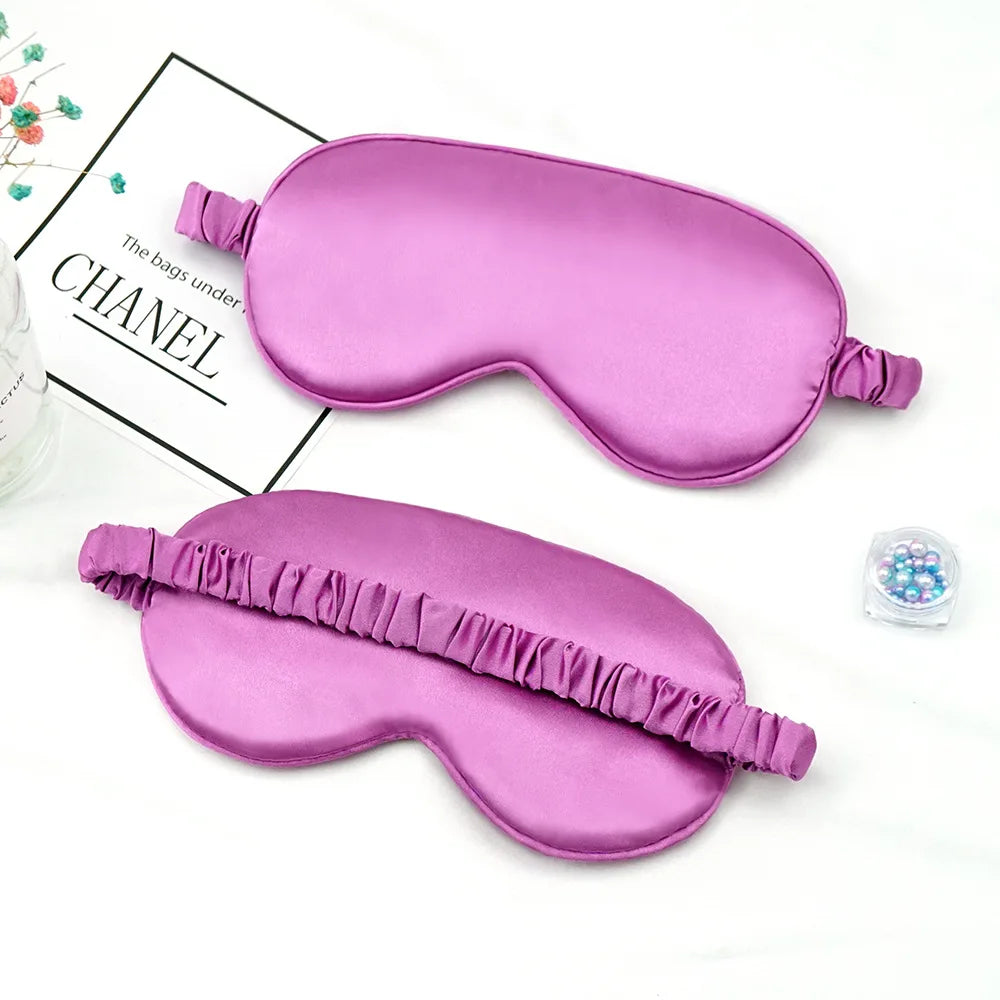 Masque de nuit satiné - Violet