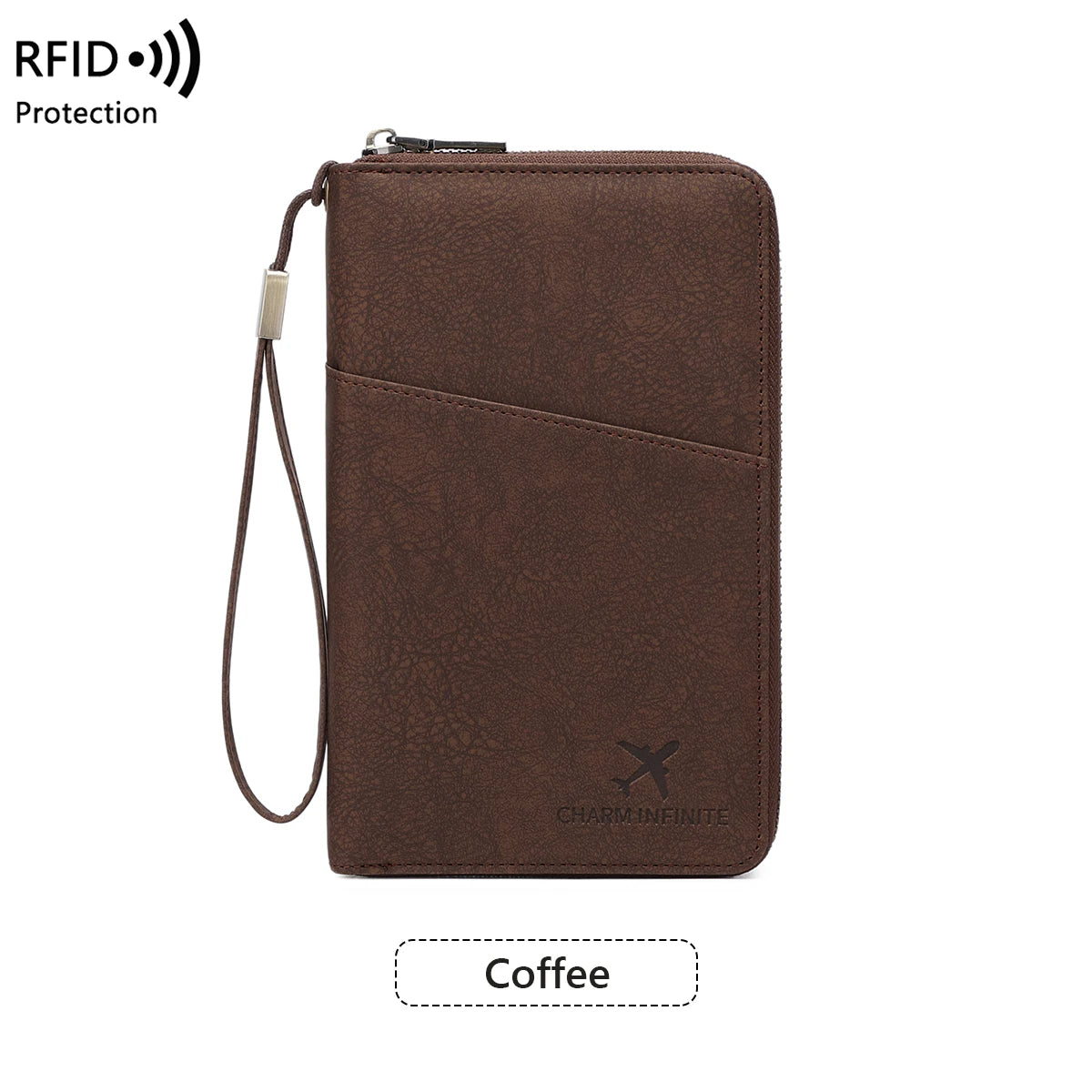 Portefeuille passeport famille RFID - Organiseur documents