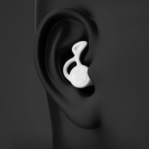 Bouchons d'oreilles silicone 3 couches - porté dans l'oreille