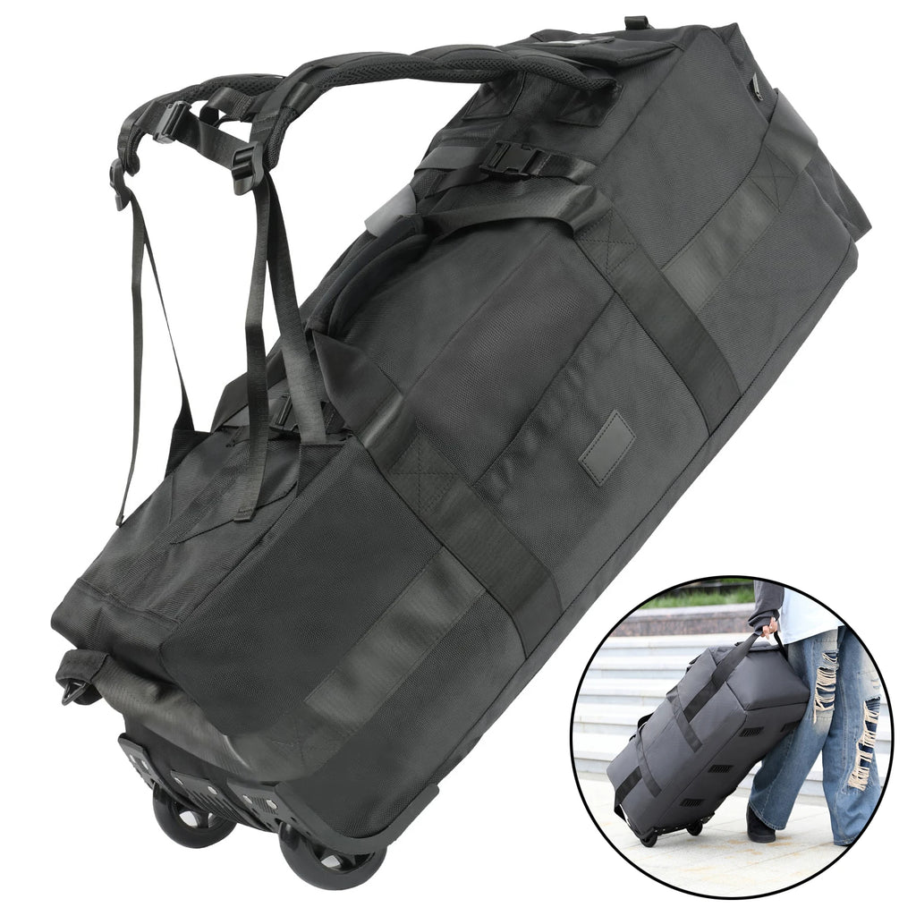 Sac de voyage 80L a roulettes - Pliable et robuste