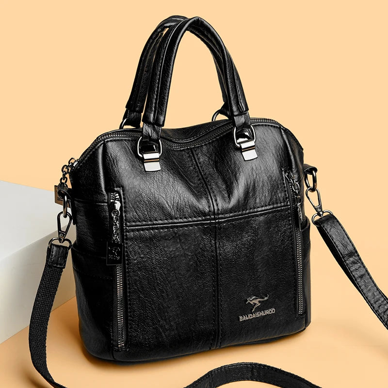 Sac a dos femme cuir souple - Ville, elegant