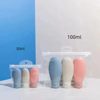 Flacons de voyage souples - comparaison des formats 30 ml et 100 ml