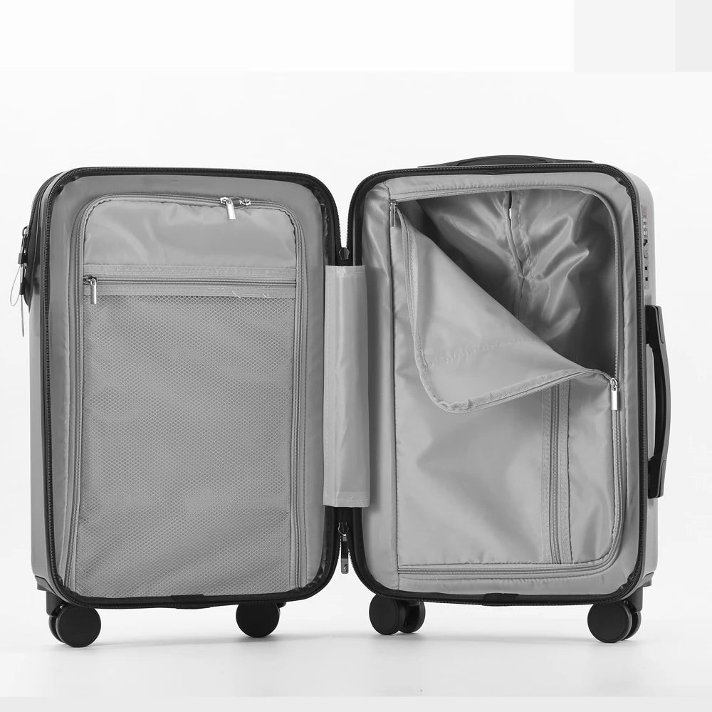 Valise La Business - Compacte, porte-gobelet, serrure TSA