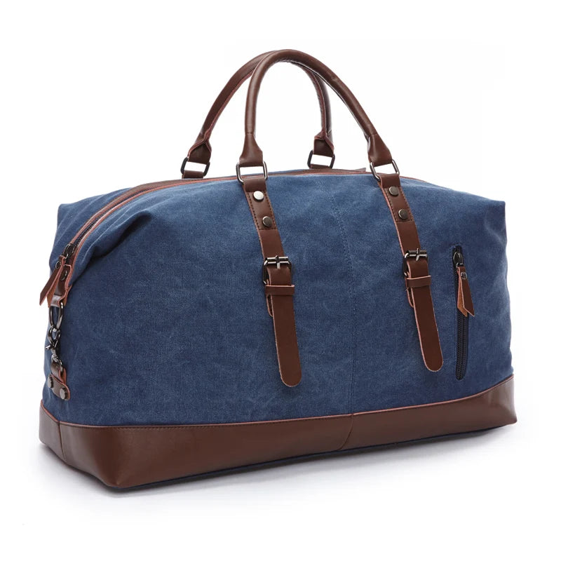 Sac de voyage L'Authentique - toile et cuir