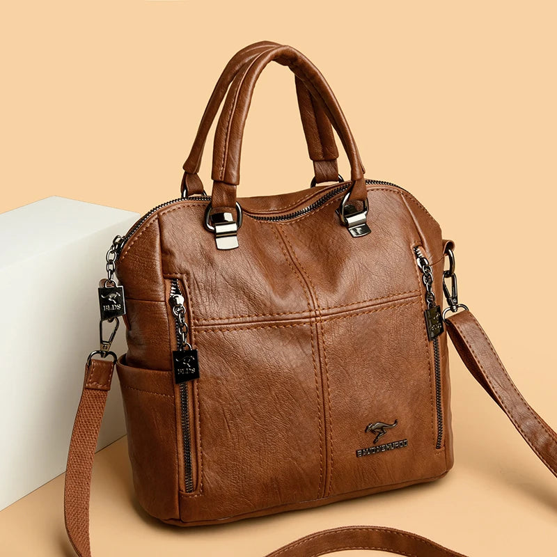 Sac a dos femme cuir souple - Ville, elegant