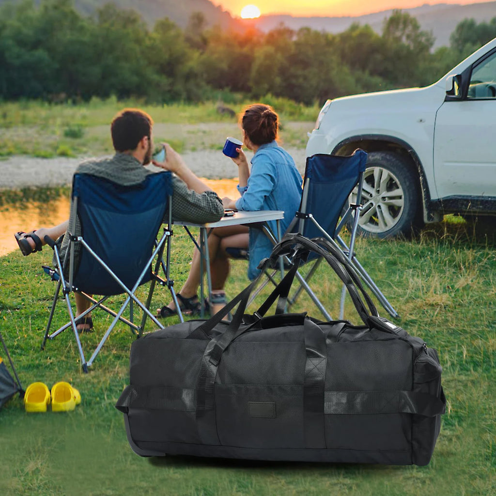 Sac de voyage 80L a roulettes - Pliable et robuste