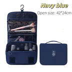 Trousse de toilette à suspendre - Bleu marine