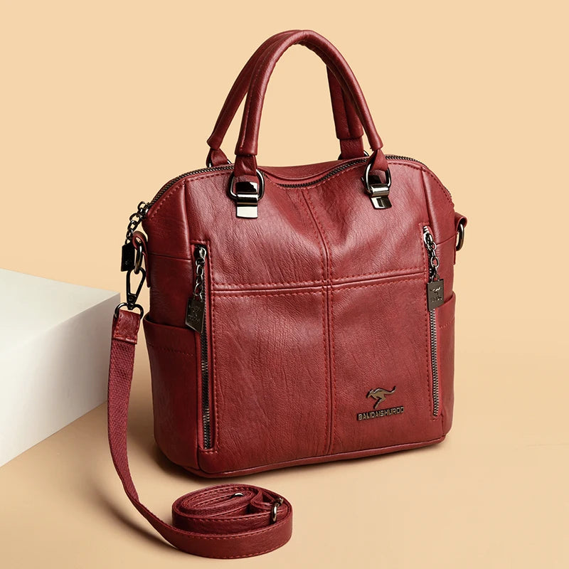 Sac a dos femme cuir souple - Ville, elegant