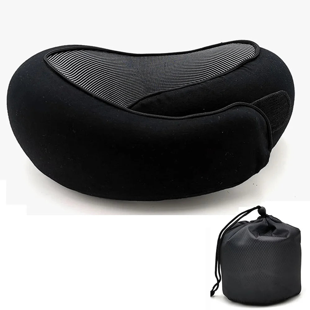 Coussin tour de cou memoire de forme - Compact escargot
