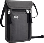 Pochette tour de cou passeport - Portage discret sous la veste