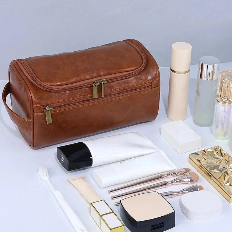 Trousse de toilette homme cuir - Kit Dopp