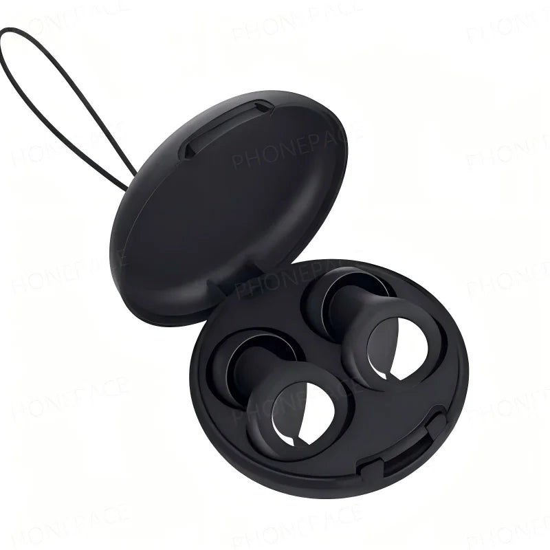 Bouchons d'oreilles silicone malléable - Noir