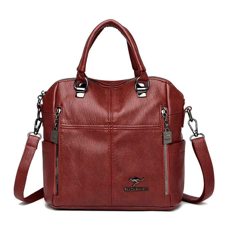 Sac à dos La Citadine - cuir souple